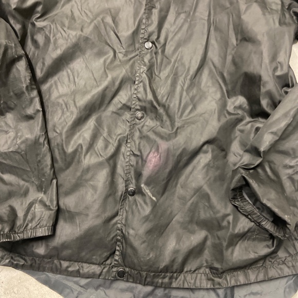 RIDE WITH US sketchy tank wind breaker black mens button down - Picture 4 of 4